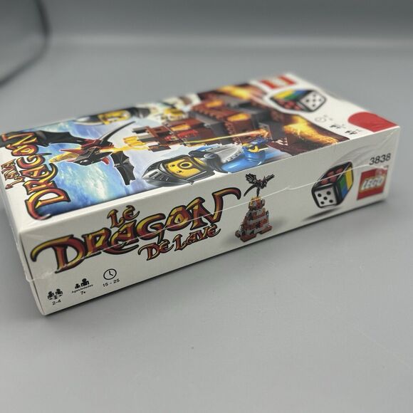 New Factory Sealed LEGO Games Lava Dragon 3838 Building Toys Game 2 to 4 Players - Picture 11 of 13